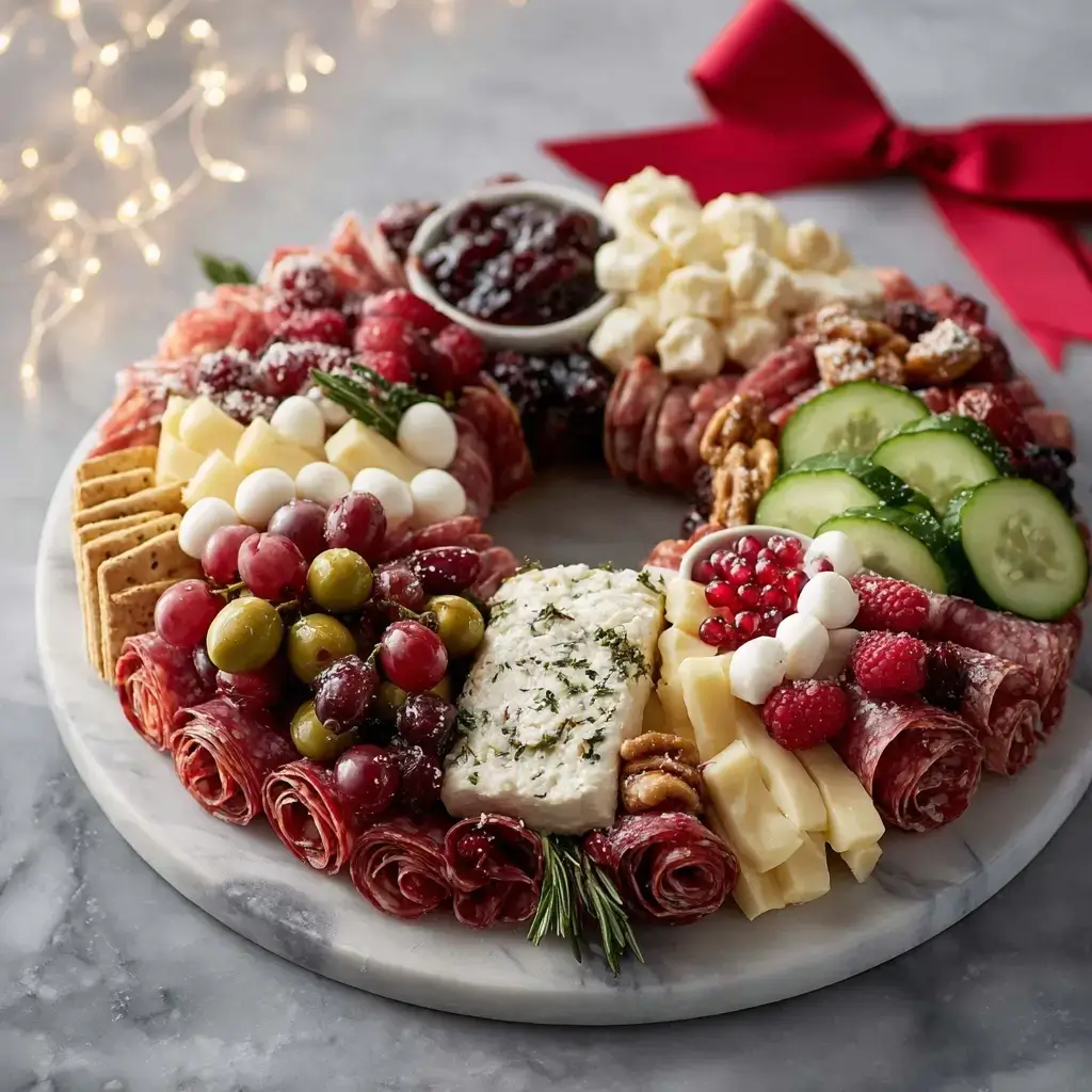 Christmas Charcuterie Wreath