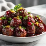 Christmas Cranberry Meatballs