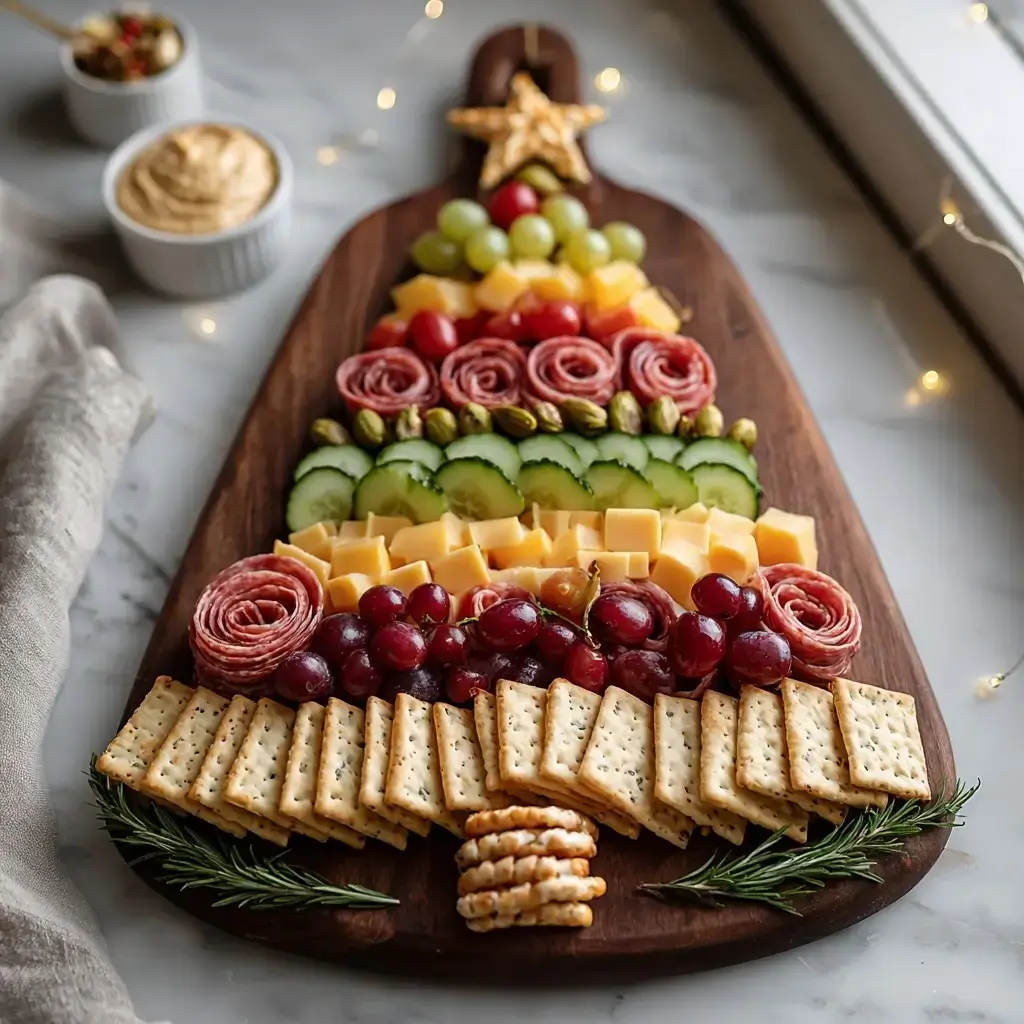 Christmas Tree Charcuterie Board