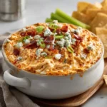 Crockpot Buffalo Chicken Dip