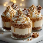 Gingerbread Cheesecake Cups