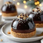 Gingerbread Latte Mousse Domes