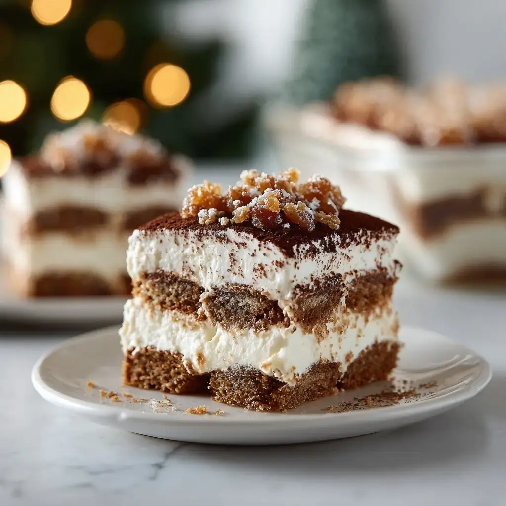 Gingerbread Tiramisu