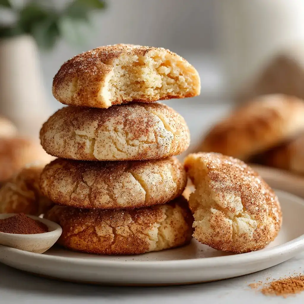 Gluten Free Christmas Snickerdoodles