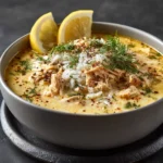 Greek Lemon Chicken Soup