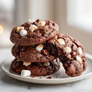 Hot Chocolate Cookies