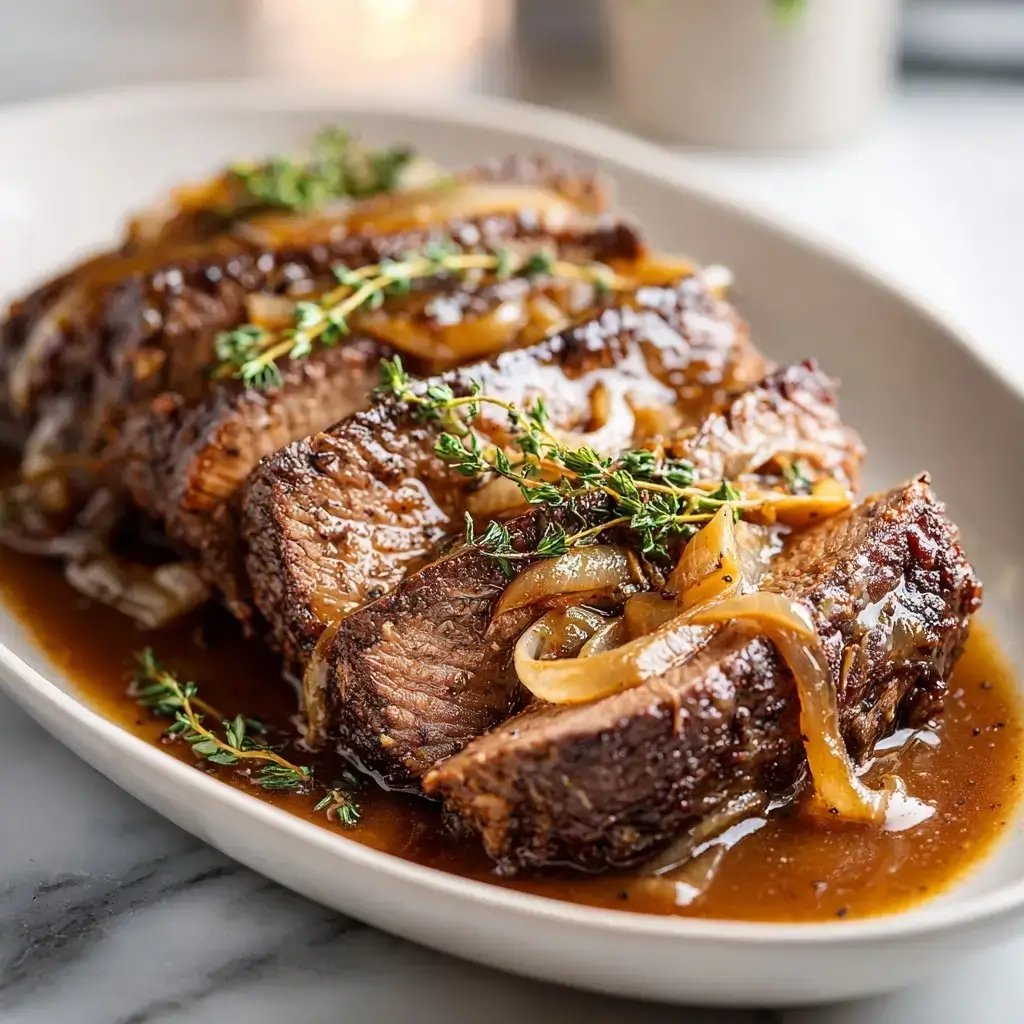 Juicy French Onion Pot Roast
