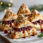 Mini Brie Christmas Trees