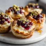 Mini Cranberry Brie Bites
