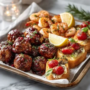 One Pan Holiday Appetizers