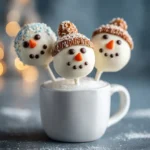 Snowman Cake Pops