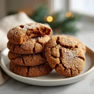 Soft Gingerbread Cookies