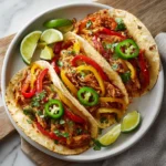 Easy Crockpot Chicken Fajitas