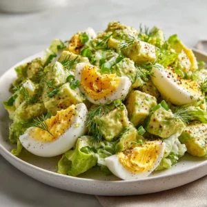 Keto Avocado Egg Salad
