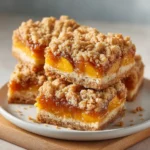 Peach Crumble Bars