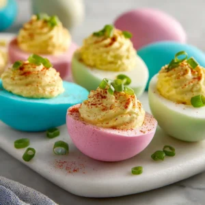 Colored Deviled Eggs