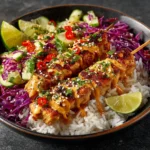 Bang Bang Chicken Skewers