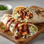 Bbq Chicken Coleslaw Wraps