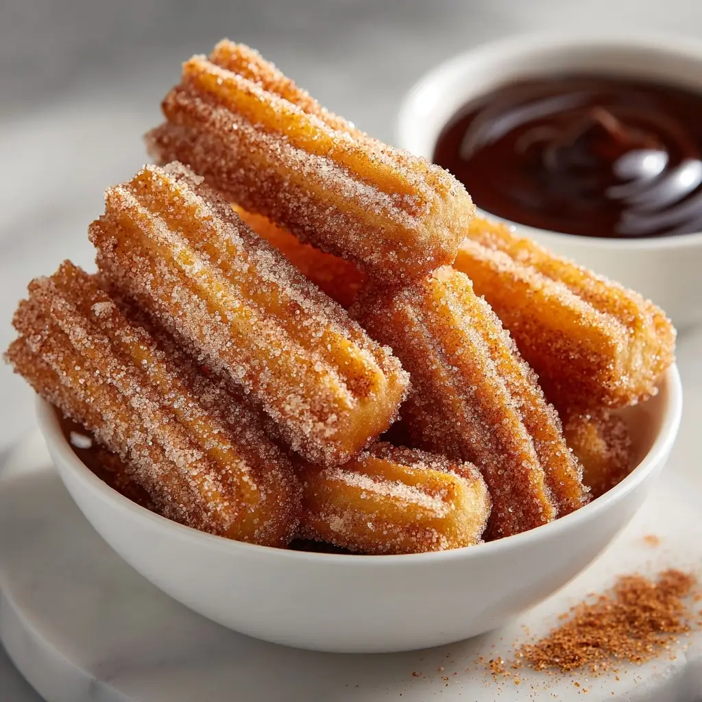 Crispy Air Fryer Churro Bites