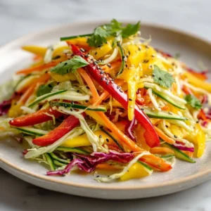 Delicious Mango Slaw