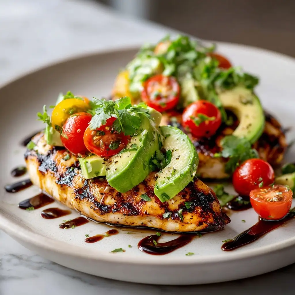 Grilled California Avocado Chicken
