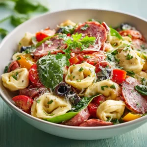 Italian Tortellini Pasta Salad