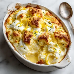Lemon Cream Cheese Dump Cake