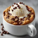 Microwave Chocolate Chip Mug Cookie Recipe