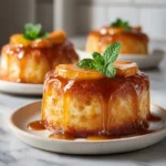 Peach Upside Down Mini Cakes