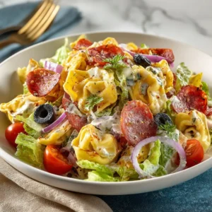Tasty Grinder Tortellini Salad