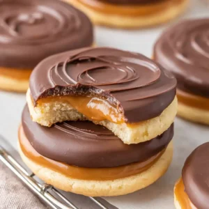 Twix Style Cookies