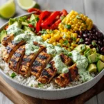 Zesty Cilantro Lime Chicken Bowls