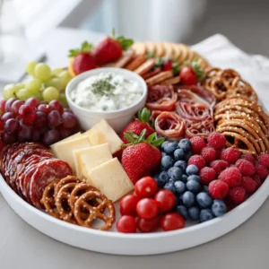 4th Of July Charcuterie Board: Red White Blue Appetizer Ideas