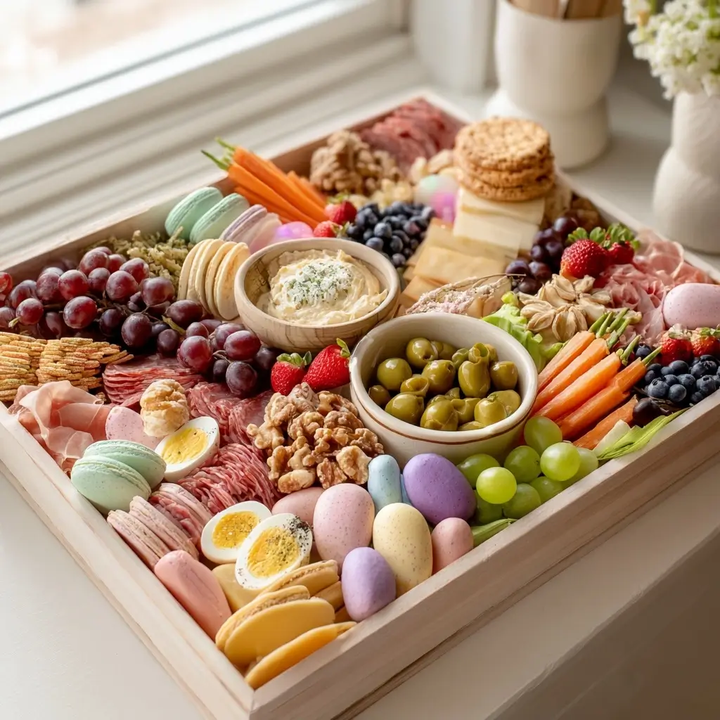 Baby Shower Charcuterie Board: Easy Grazing Platter For Gender Reveal