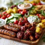 Backyard Bbq Board: Easy Summer Party Appetizers & Finger Foods