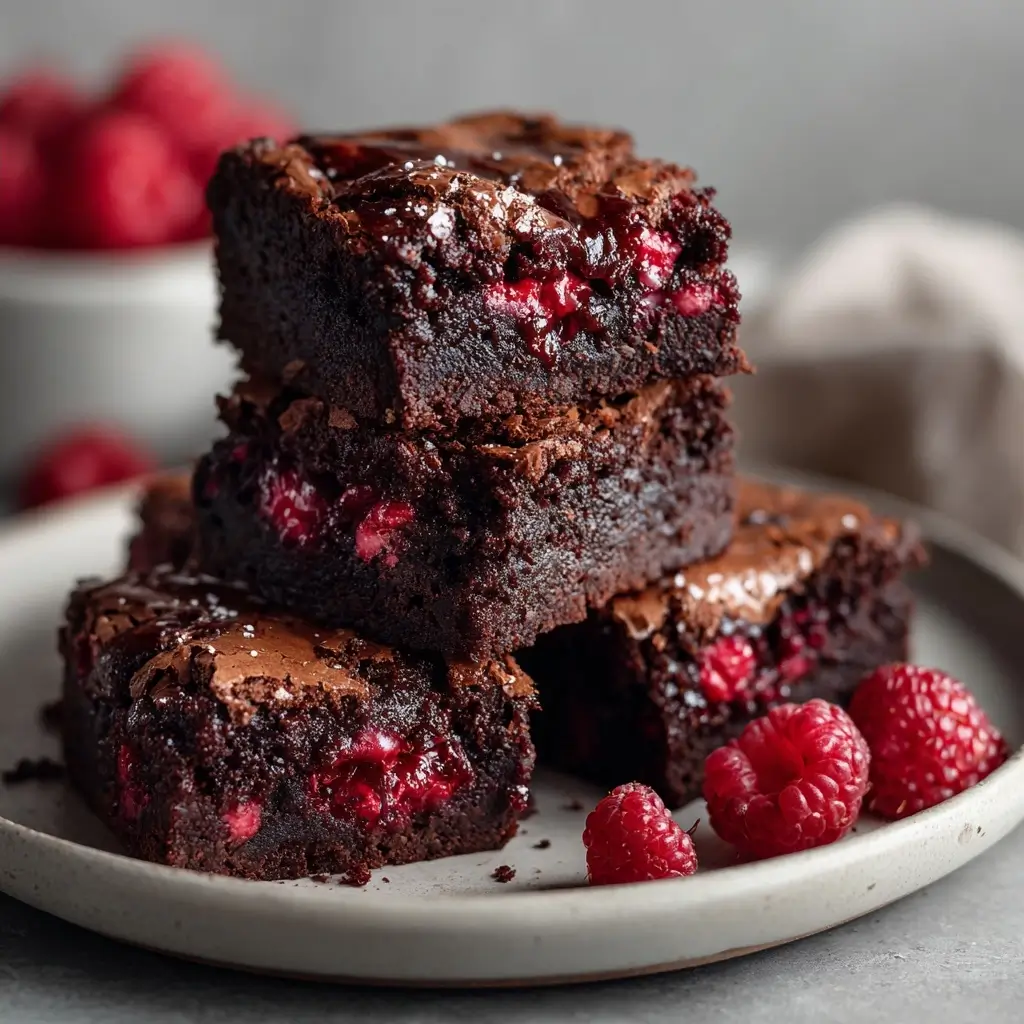 Best Raspberry Swirl Brownies Recipe