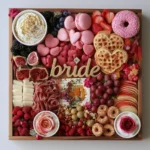 Bridal Shower Appetizers: Elegant Charcuterie Board For The Big Day