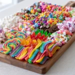Candy Charcuterie Board: Sweet Snack Board For Kids' Birthday Parties