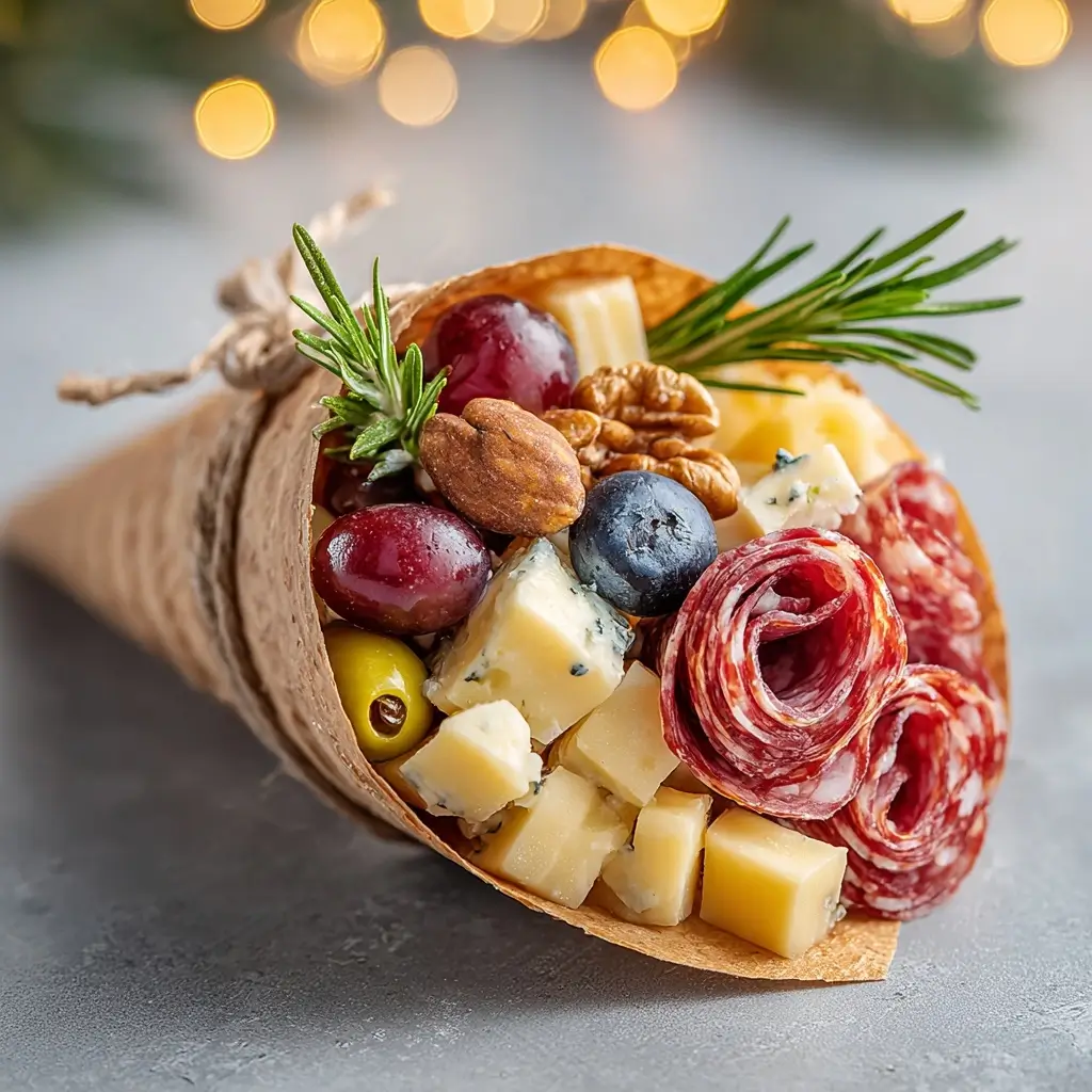 Charcuterie Cone: Trendy Individual Appetizer Idea For Any Party