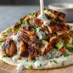 Chicken Shawarma With Creamy Garlic