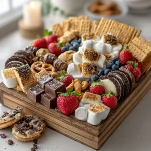 Dessert Charcuterie Board: S'mores & Sweet Treats For Summer Parties