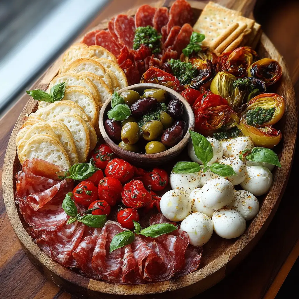 Italian Antipasto Board: Rustic Charcuterie Ideas For Dinner Parties