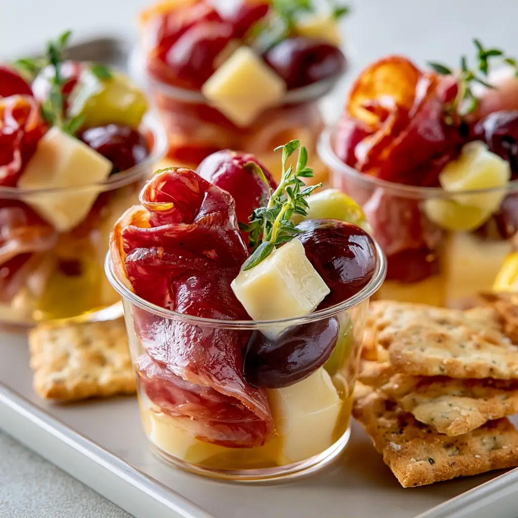 Mini Charcuterie Cups: Individual Appetizer Cups For Easy Serving