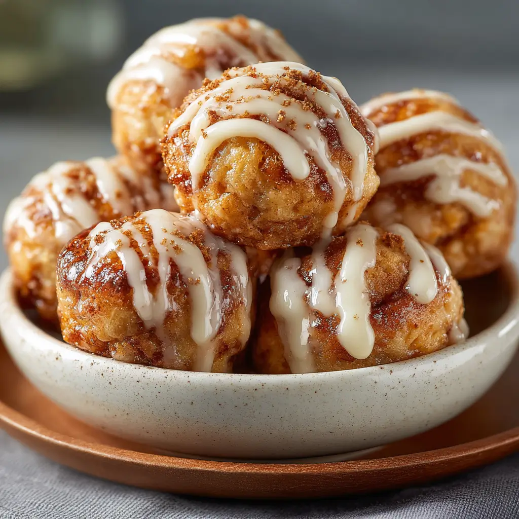 Quick Cinnamon Roll Bites