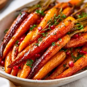 Roasted Thanksgiving Carrots
