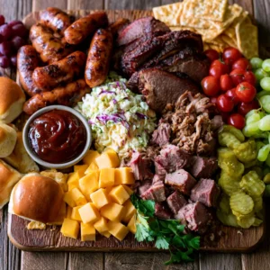 Bbq Charcuterie Board For Backyard Parties