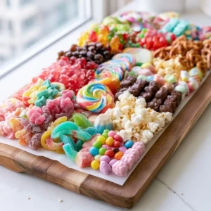 Candy Charcuterie Board For Summer Kids Parties