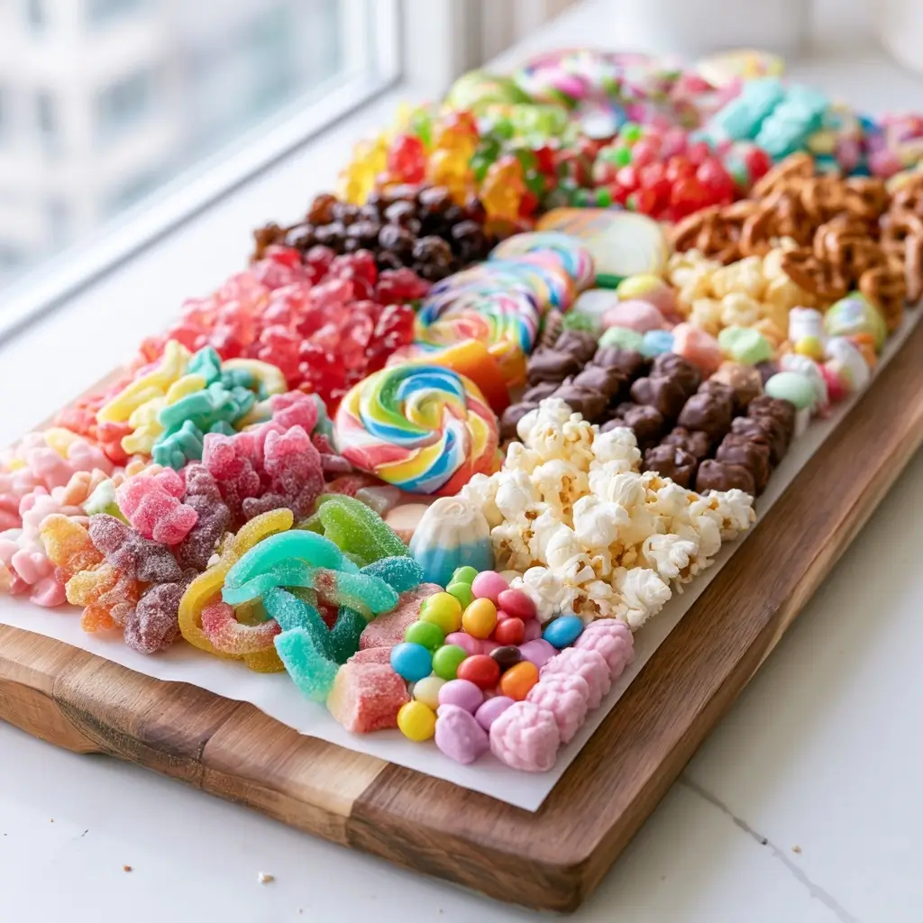 Candy Charcuterie Board For Summer Kids Parties