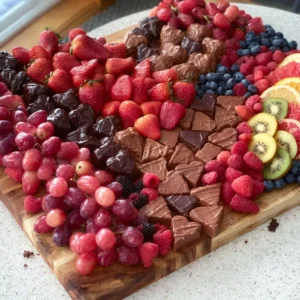 Chocolates And Fruits Board