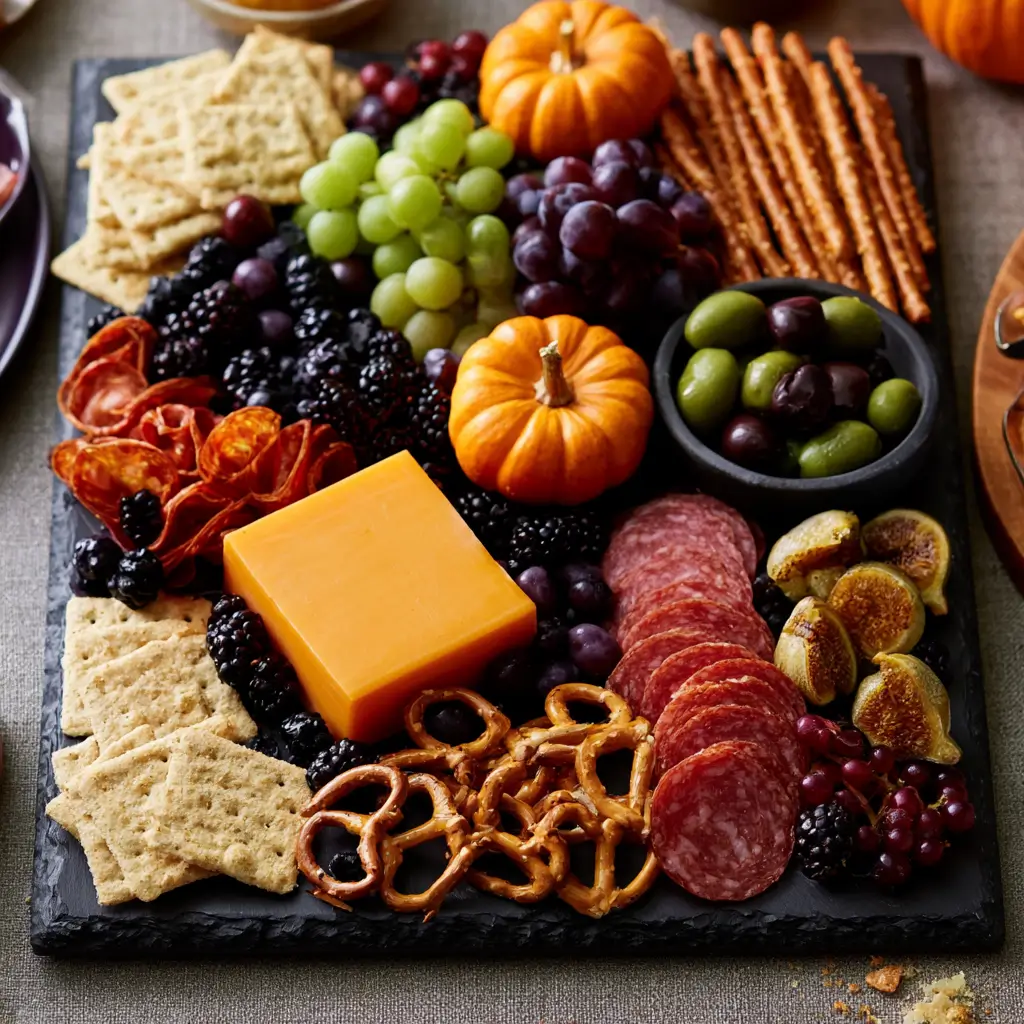 Easy Halloween Charcuterie Board For A Crowd